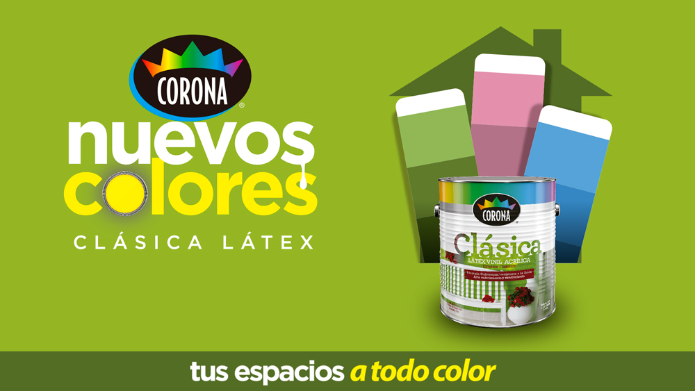 Pintura En Spray Corona Fast Dry Color Celeste -400ml